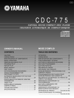 Yamaha CDC-775 - Owners Manual 